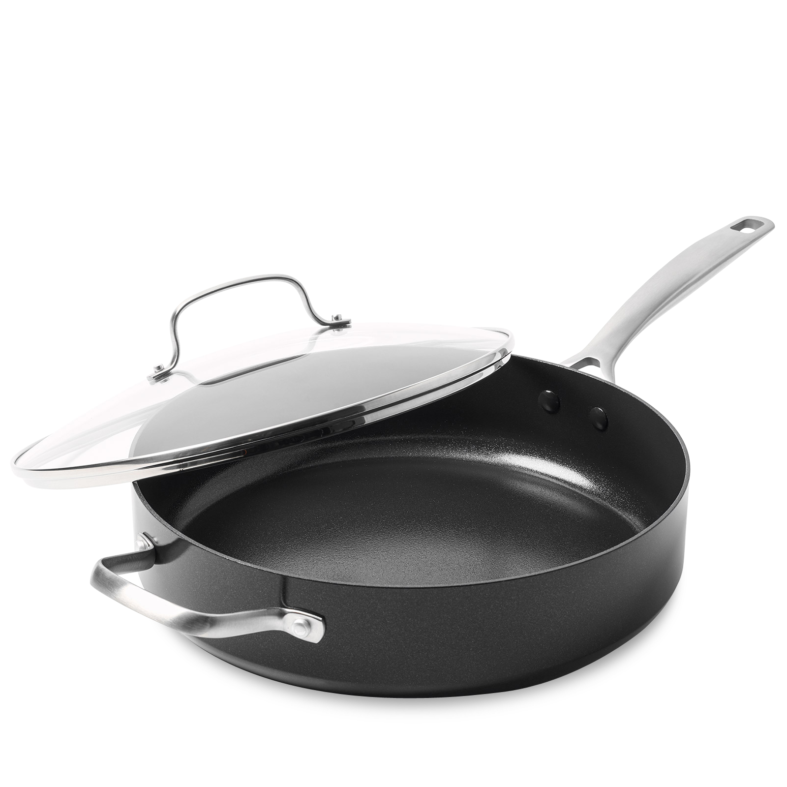 Copenhagen Stoofpan met deksel 28cm zwart