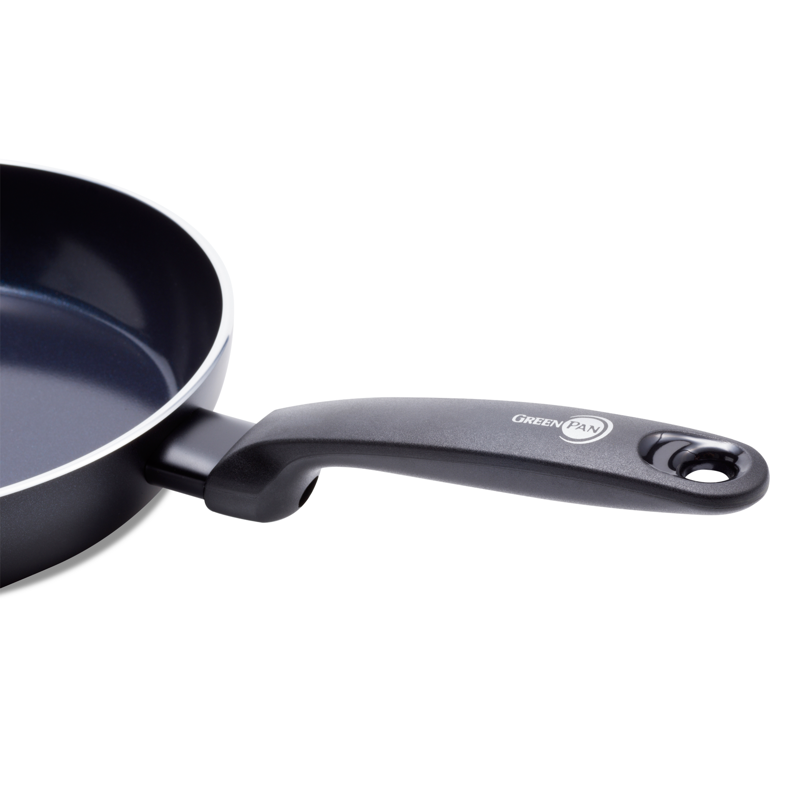 Torino Wok 28cm zwart handvat