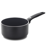 Cambridge Black Steelpan 16cm zwart zijaanzicht