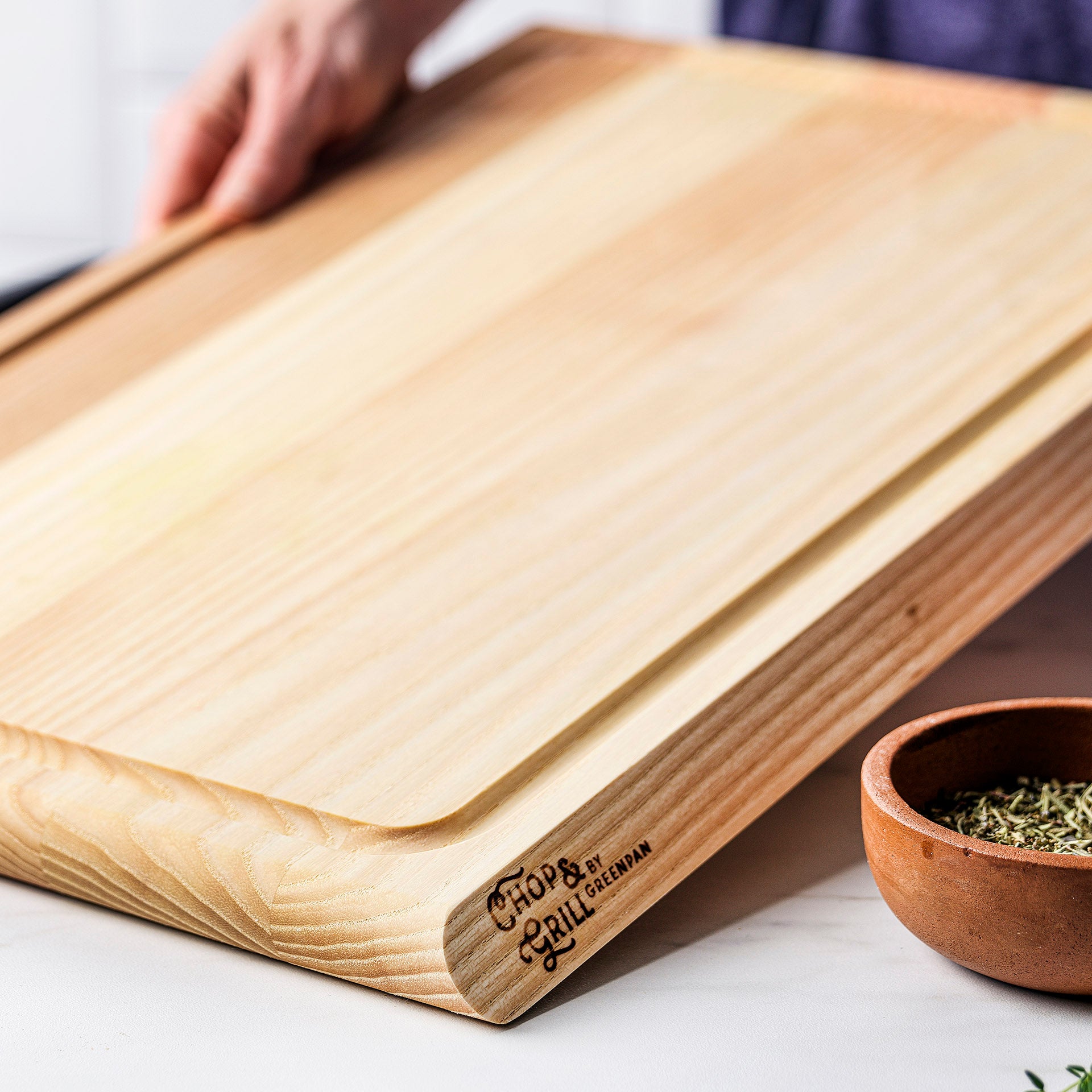 Chop & Grill Snijplank hout 
