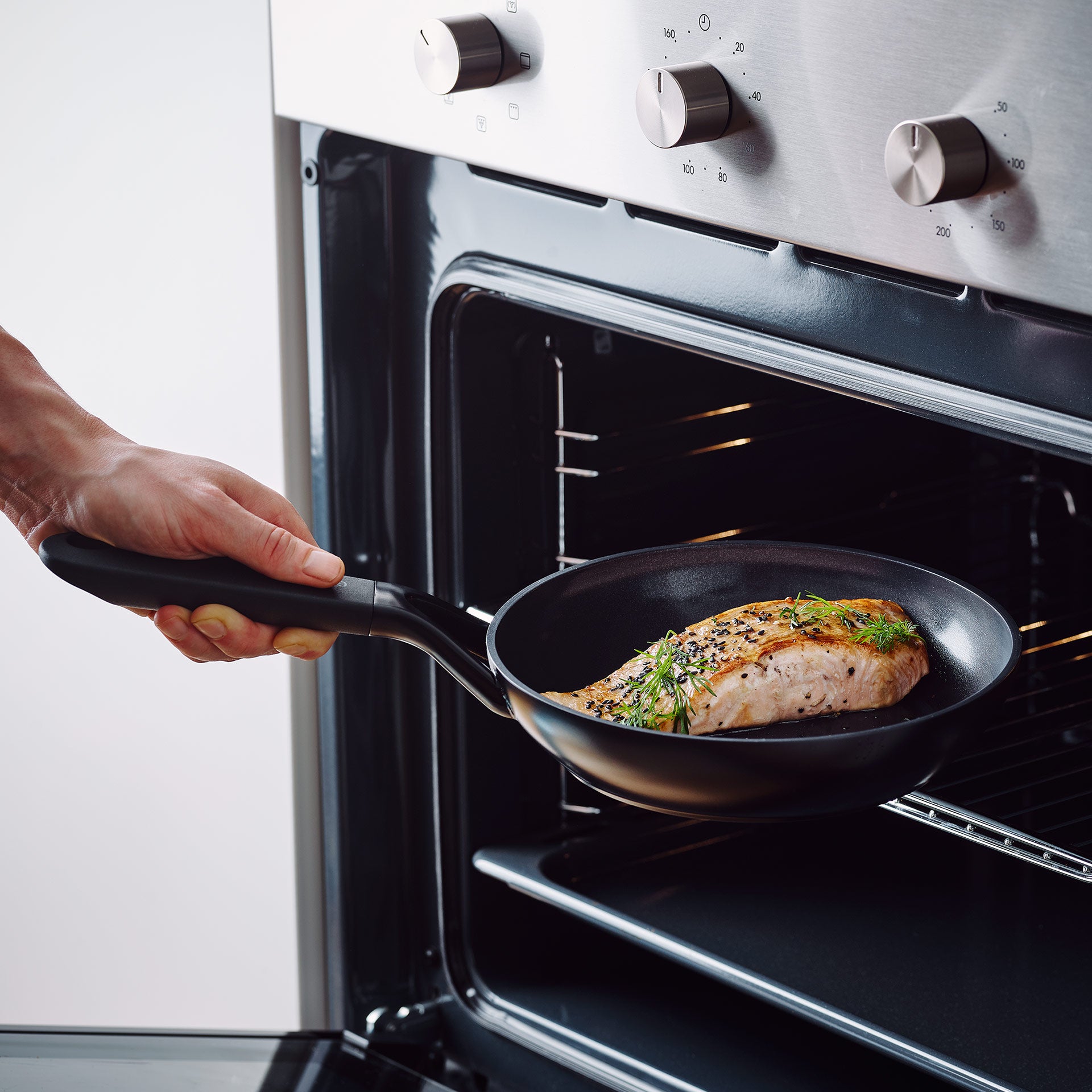 Smart Collection Braadpan 15,5cm zwart in oven