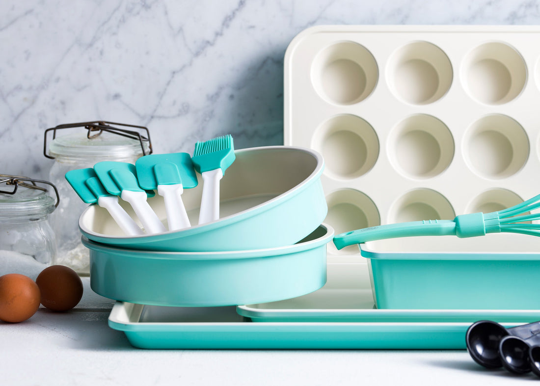 Contour Turkoois Rechthoekige Cakevorm collectie