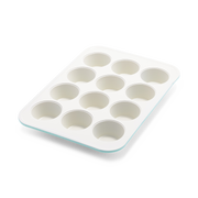 GreenPan Contour Turkoois Bakvorm voor 12 Muffins turquoise 