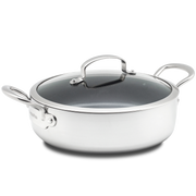 GreenPan Barcelona Evershine Stoofpan met deksel 26cm zilver