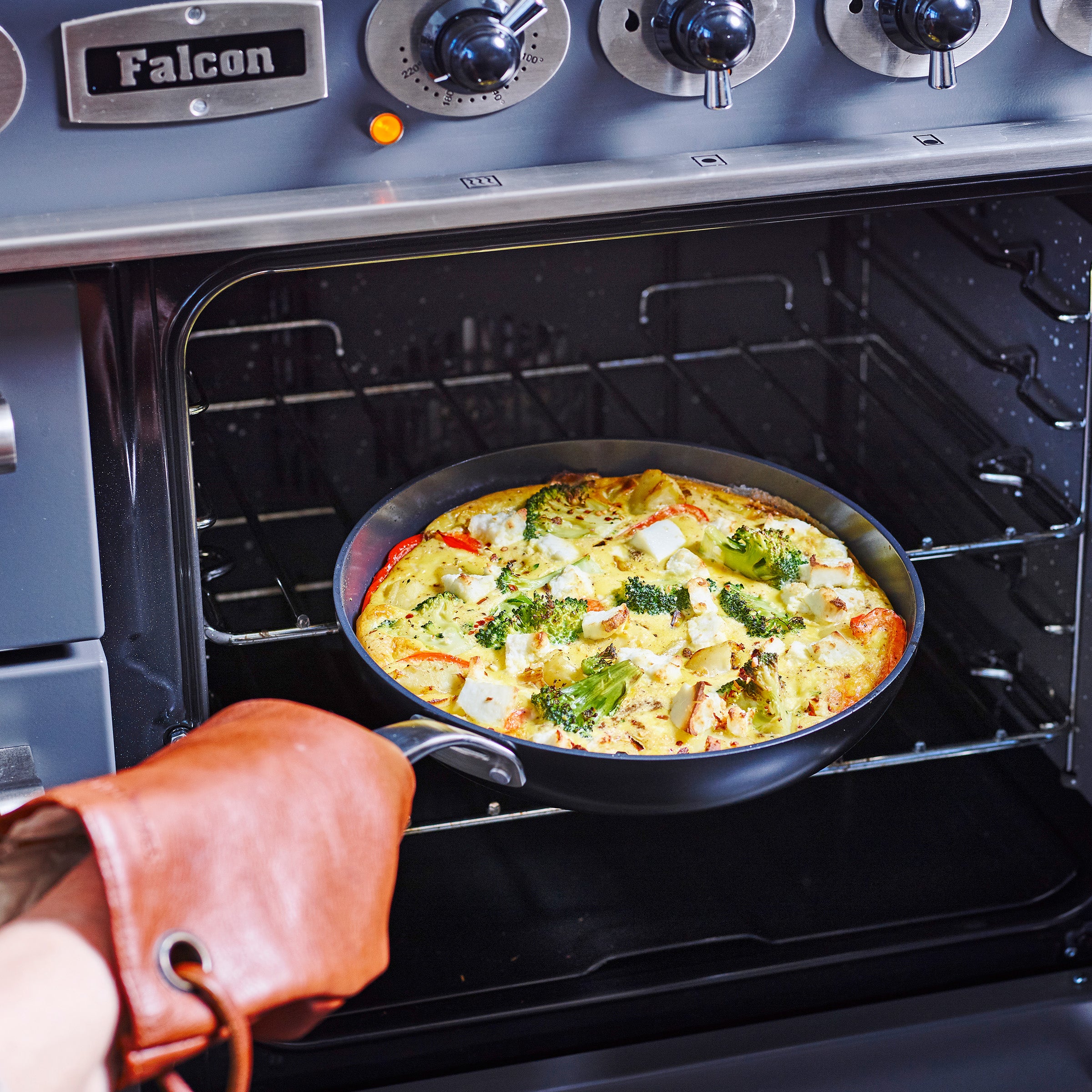 Copenhagen Braadpan 20cm zwart in oven
