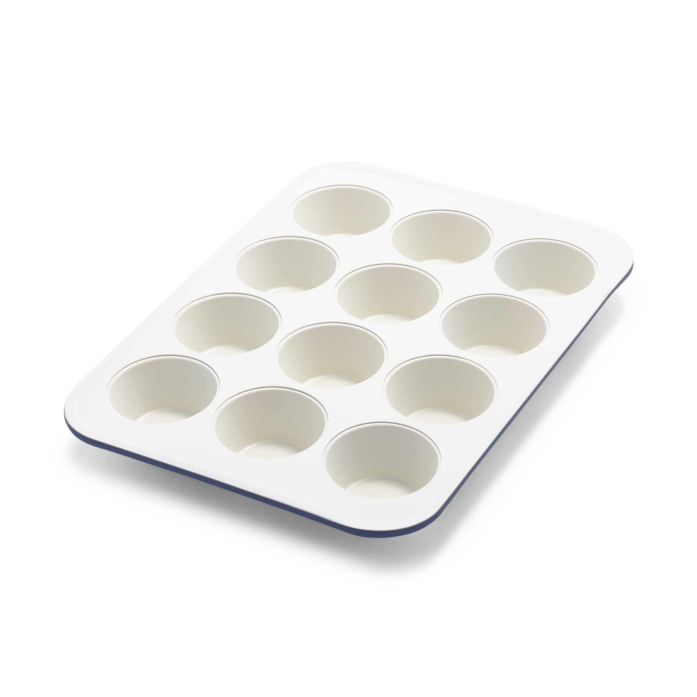 Contour Blauw Bakvorm voor 12 Muffins blauw 