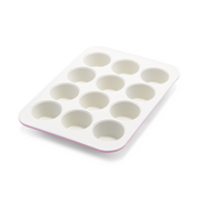 Contour Roos Bakvorm voor 12 Muffins roos