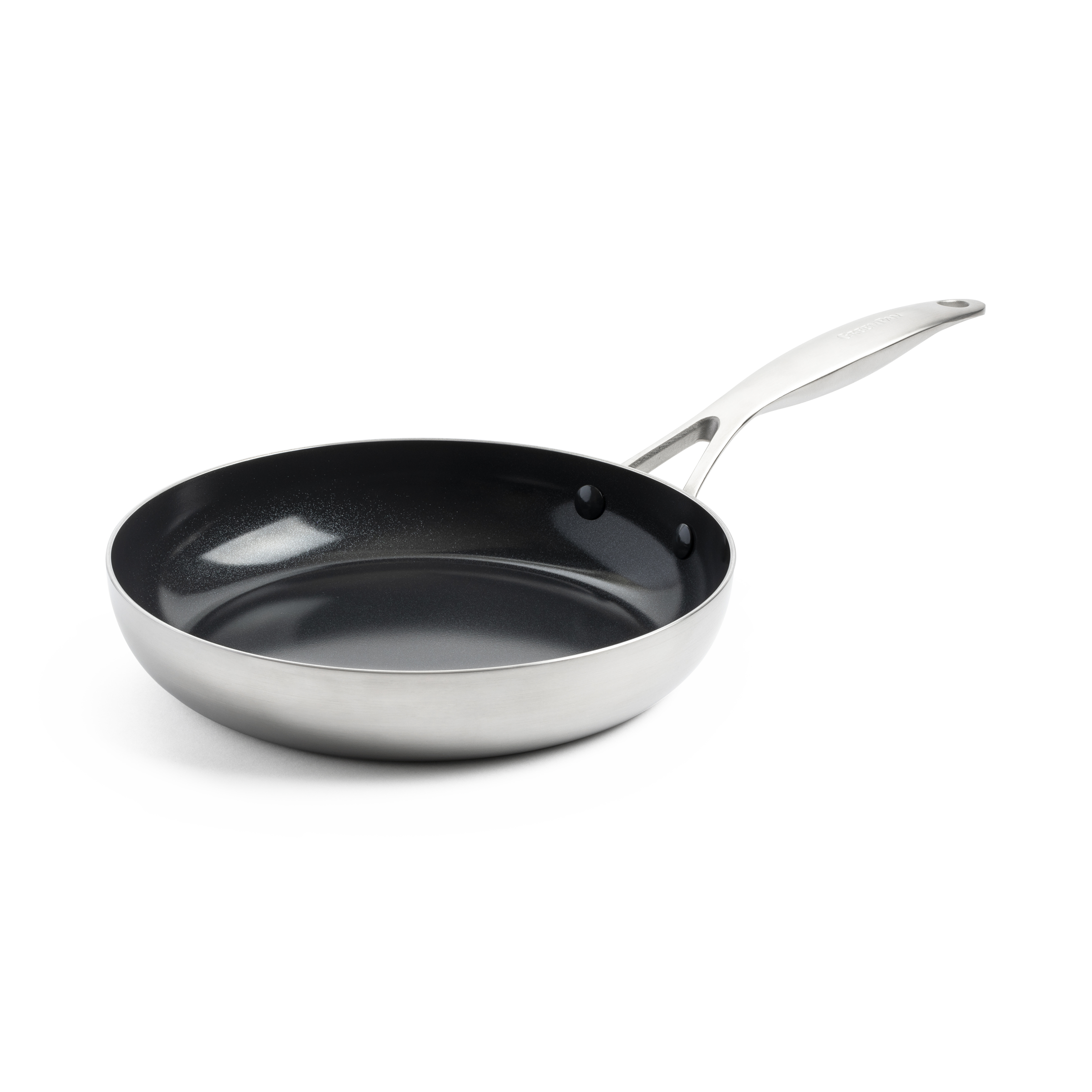 Geneva Braadpan 24cm zilver