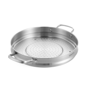 Stoominzet Roestvrijstaal 30cm zilver
