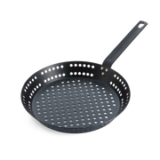 Merten & Storck Carbon Steel BBQ Braadpan 30cm zwart