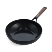Eco-Smartshape Wok Dark Wood 28cm zwart