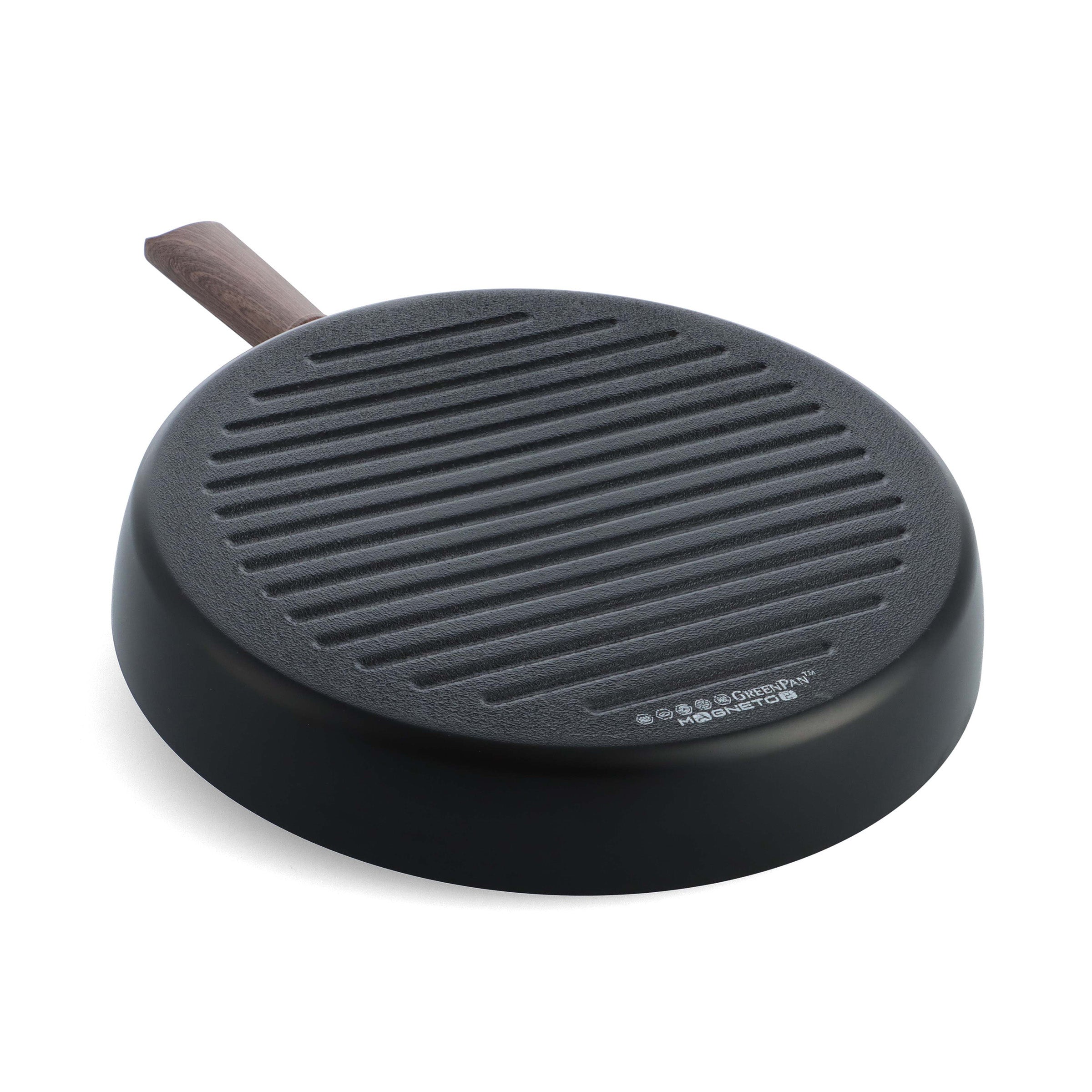 Eco-Smartshape Grillpan Dark Wood 28cm zwart onderaanzicht