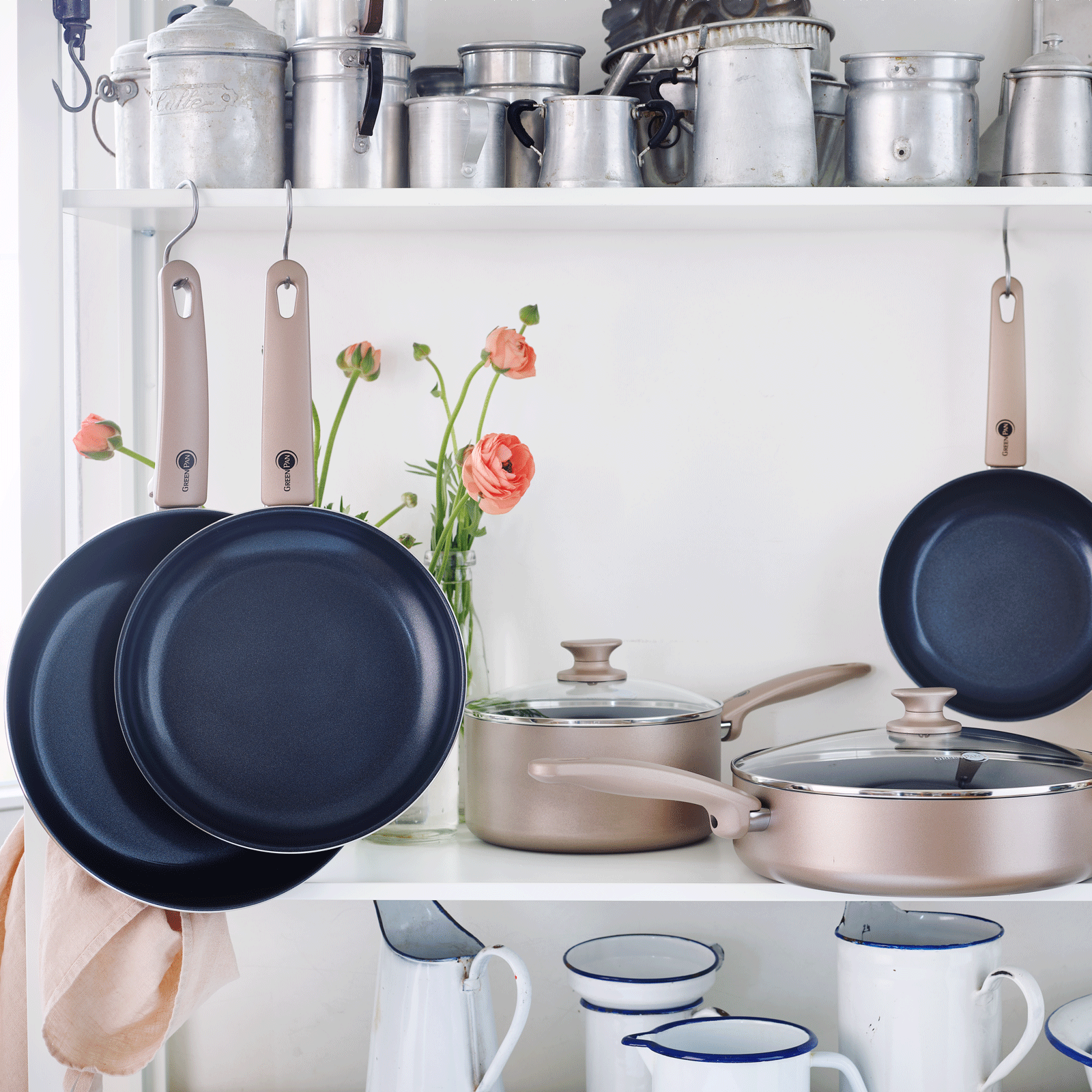 Cambridge Bronze Wok 28cm brons collectie