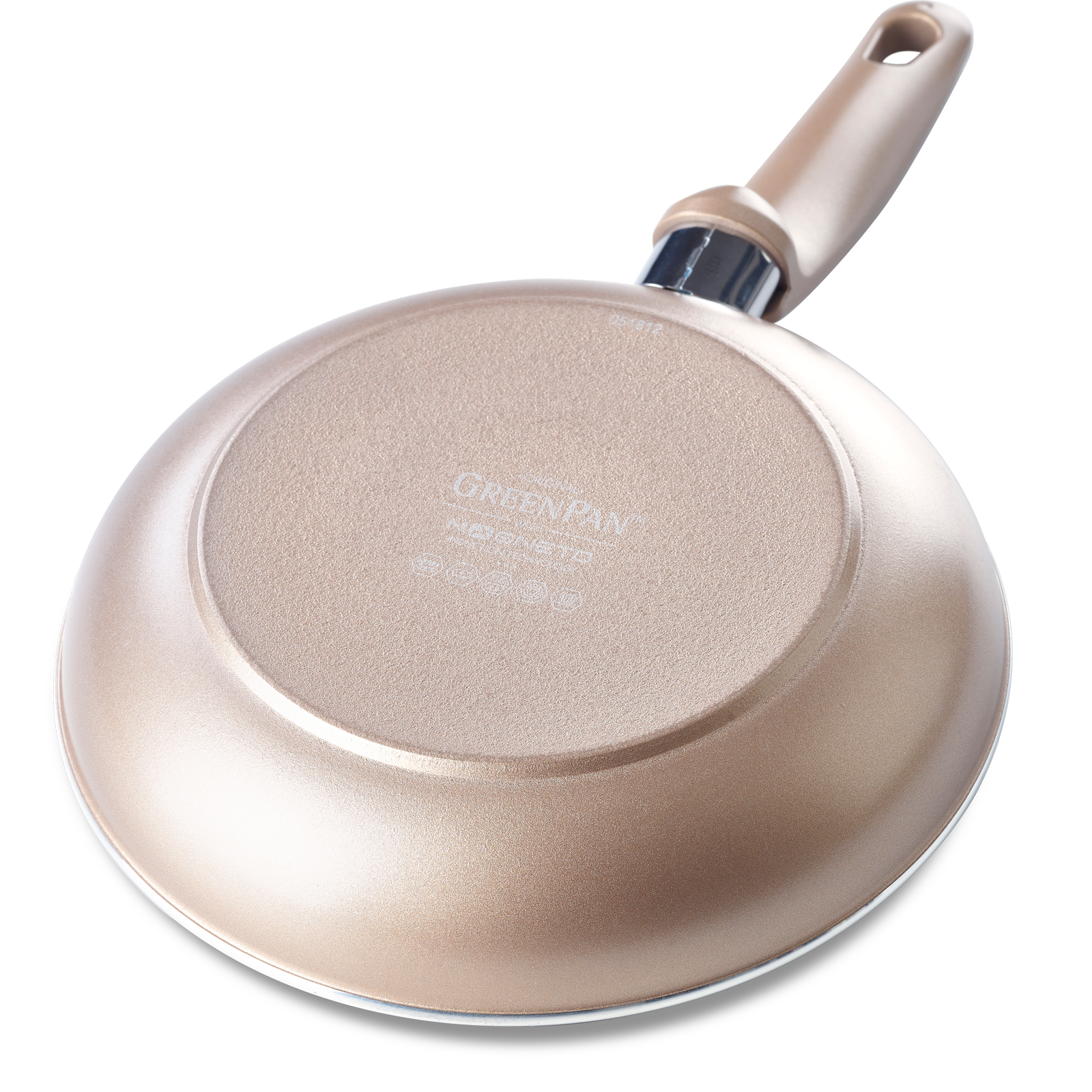 Cambridge Bronze Wok 28cm brons onderaanzicht