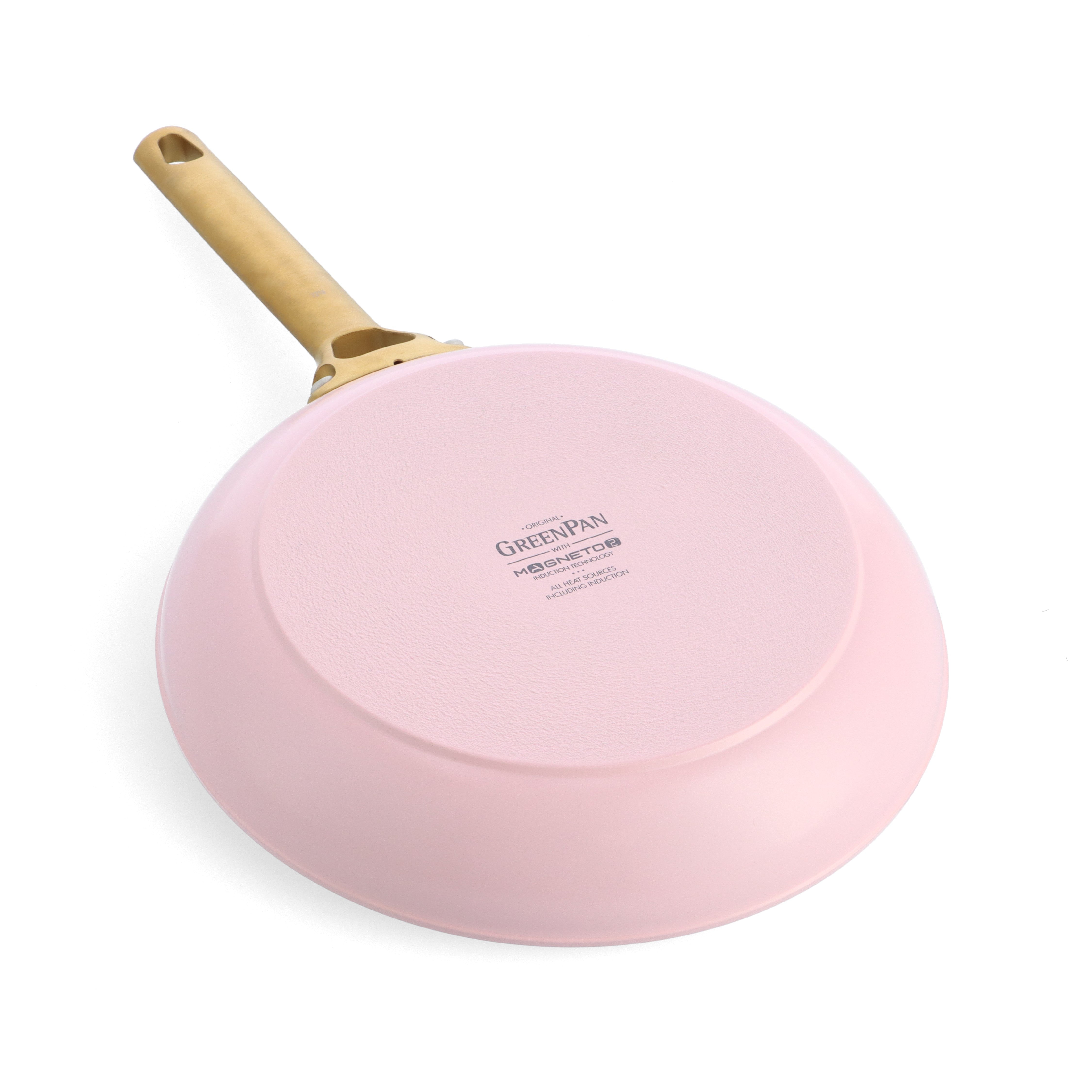 Padova Blush Pink 2-delige pannenset 20+26cm roze onderaanzicht