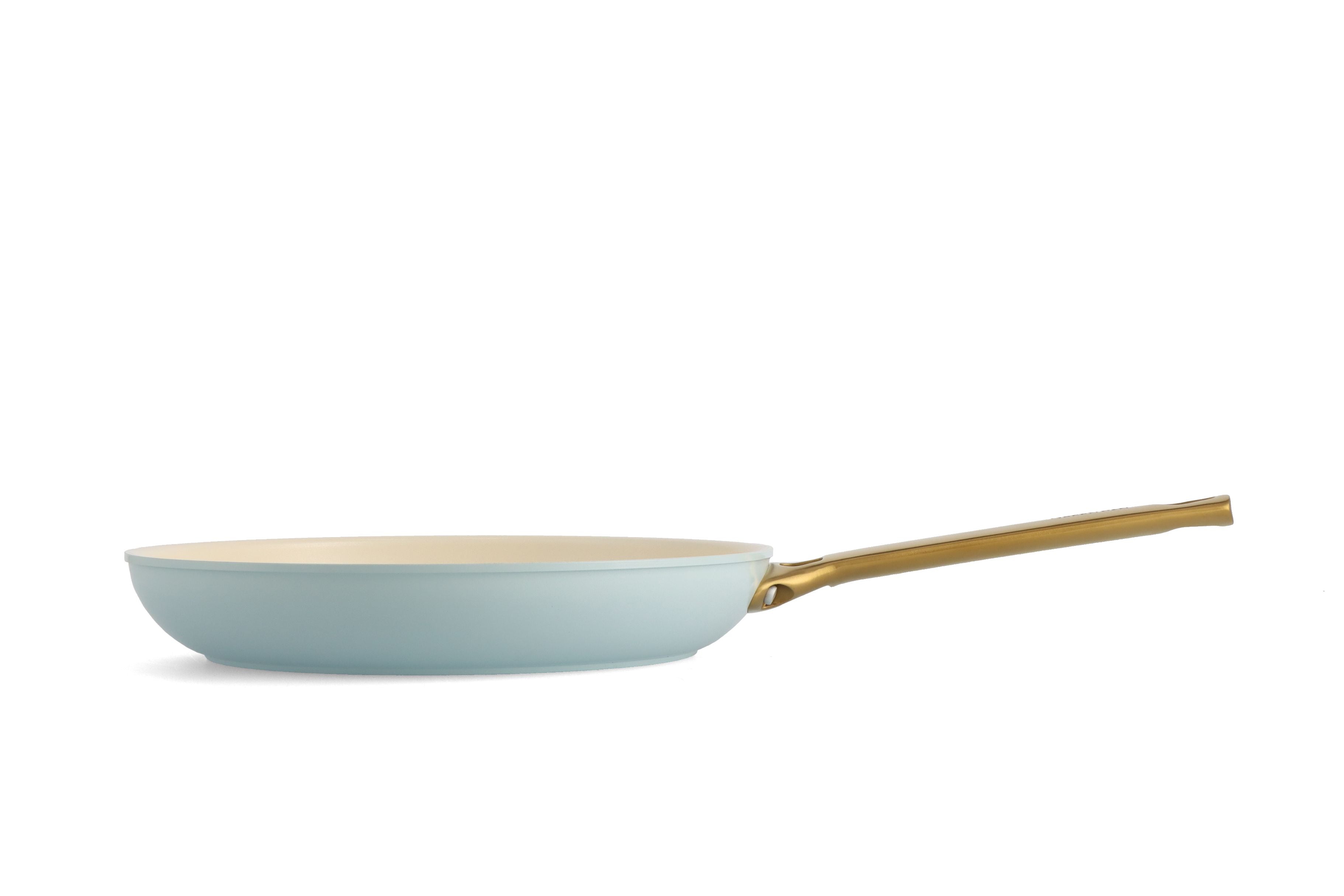 Padova Light Blue 2-delige pannenset 20+26cm lichtblauw zijaanzicht