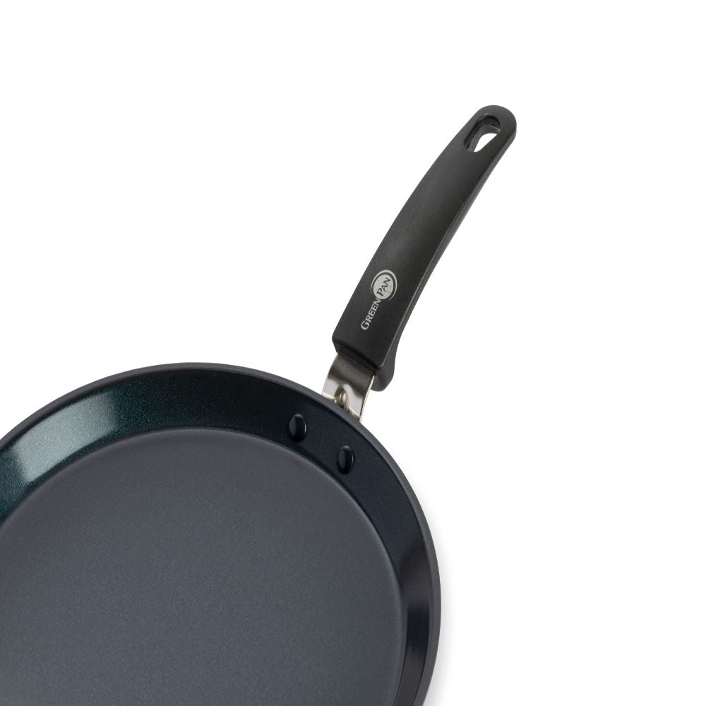 Torino Pannenkoekenpan 28cm zwart handvat