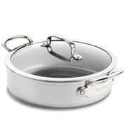 Premiere Stoofpan 26cm zilver met deksel