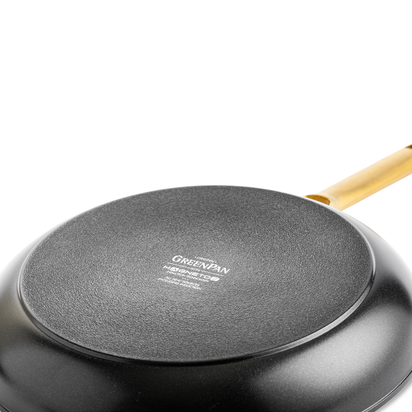 Padova Reserve 2-delige Braadpannenset 20+28cm zwart onderaanzicht