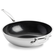 Premiere Wok 30cm zilver