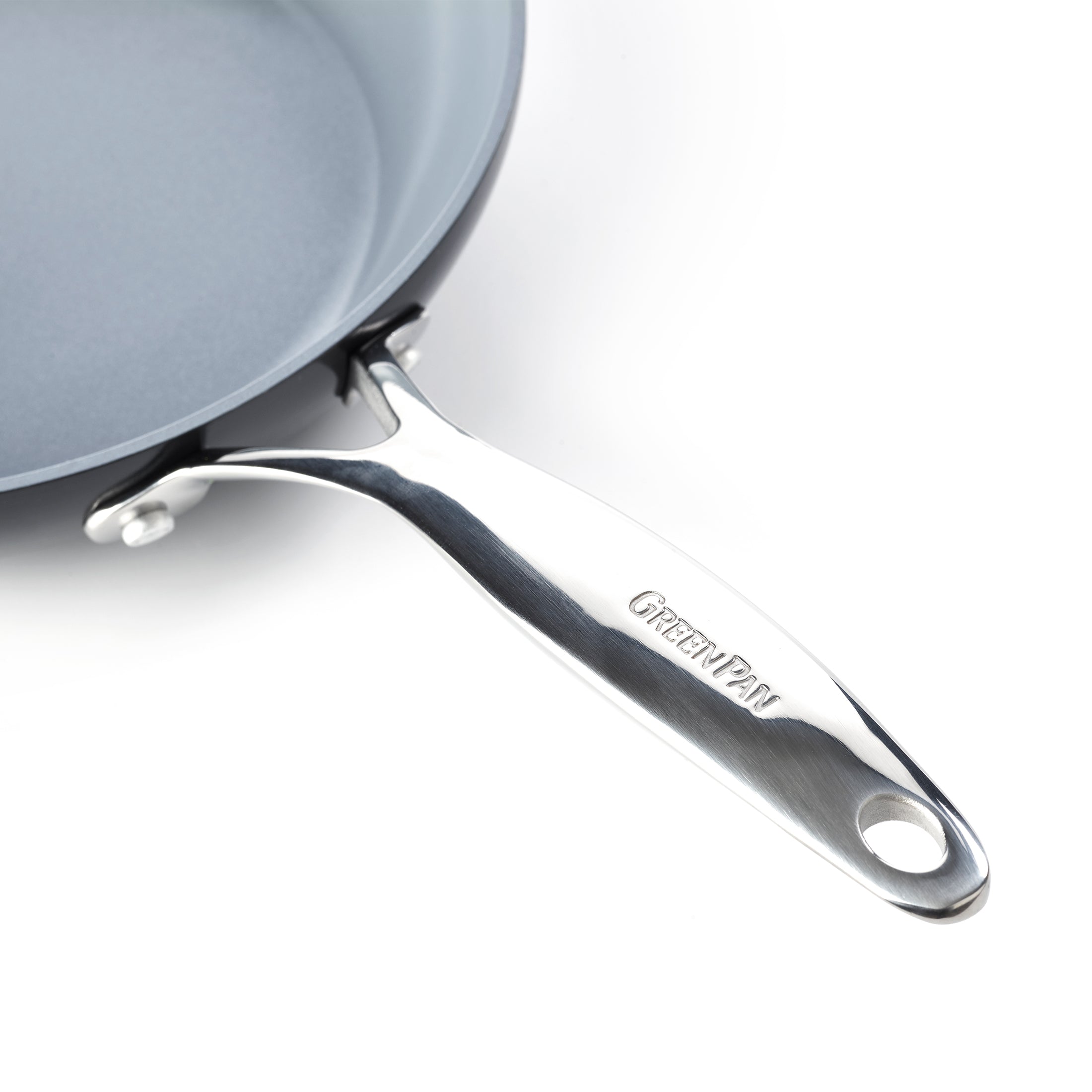 Venice Pro Braadpan grijs handvat