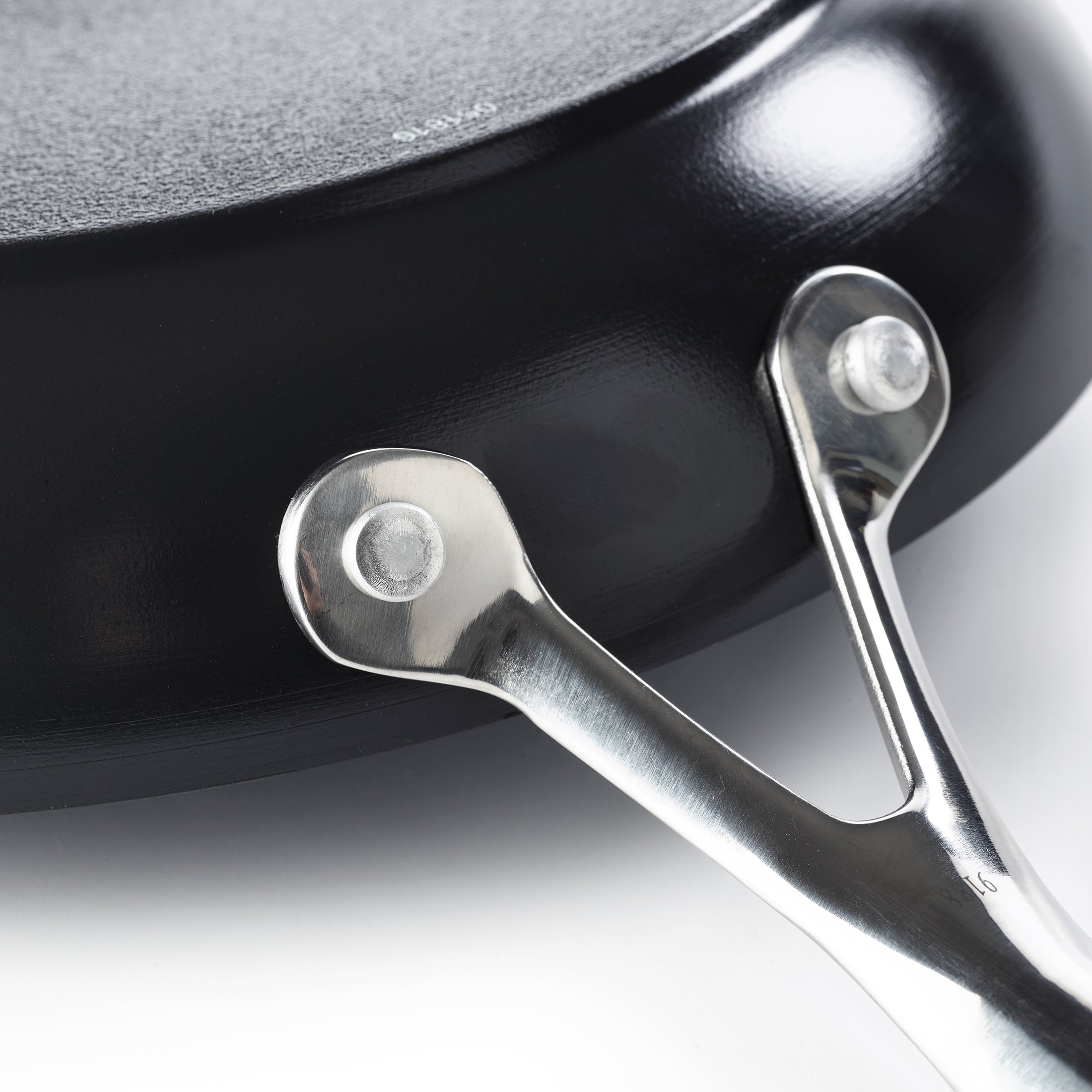 Venice Pro Braadpan grijs zijkant