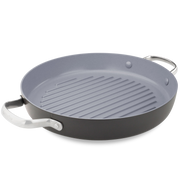 Venice Pro ronde Grillpan 28cm grijs