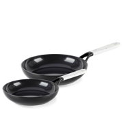 Smart Collection Marble 2-delige Braadpannenset 20+28cm zwart