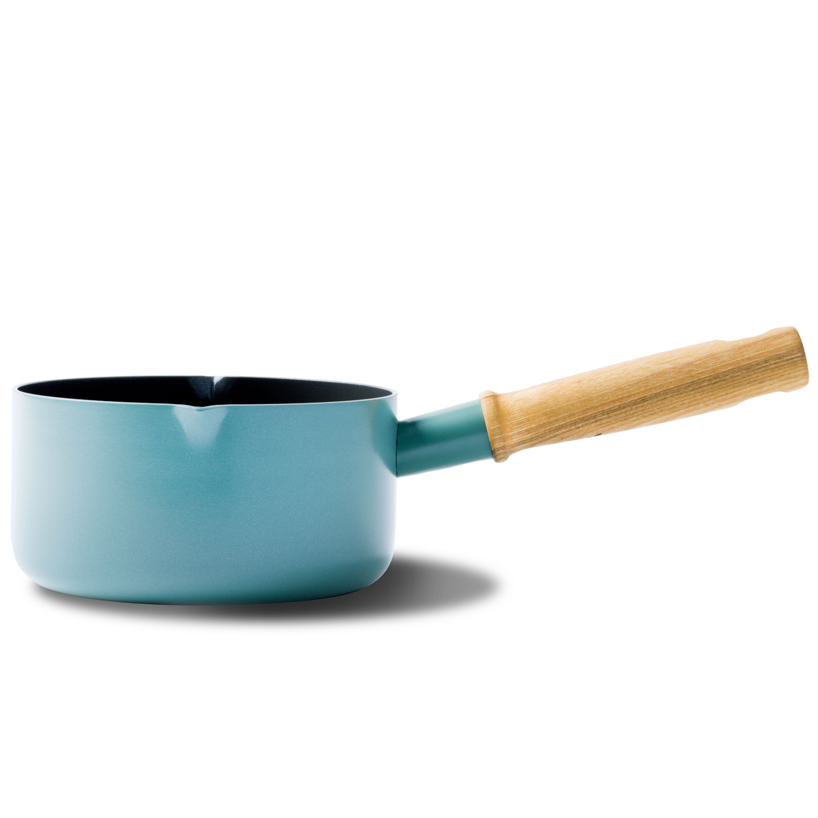 Mayflower Steelpan 16cm blauw met essenhouten handgreep