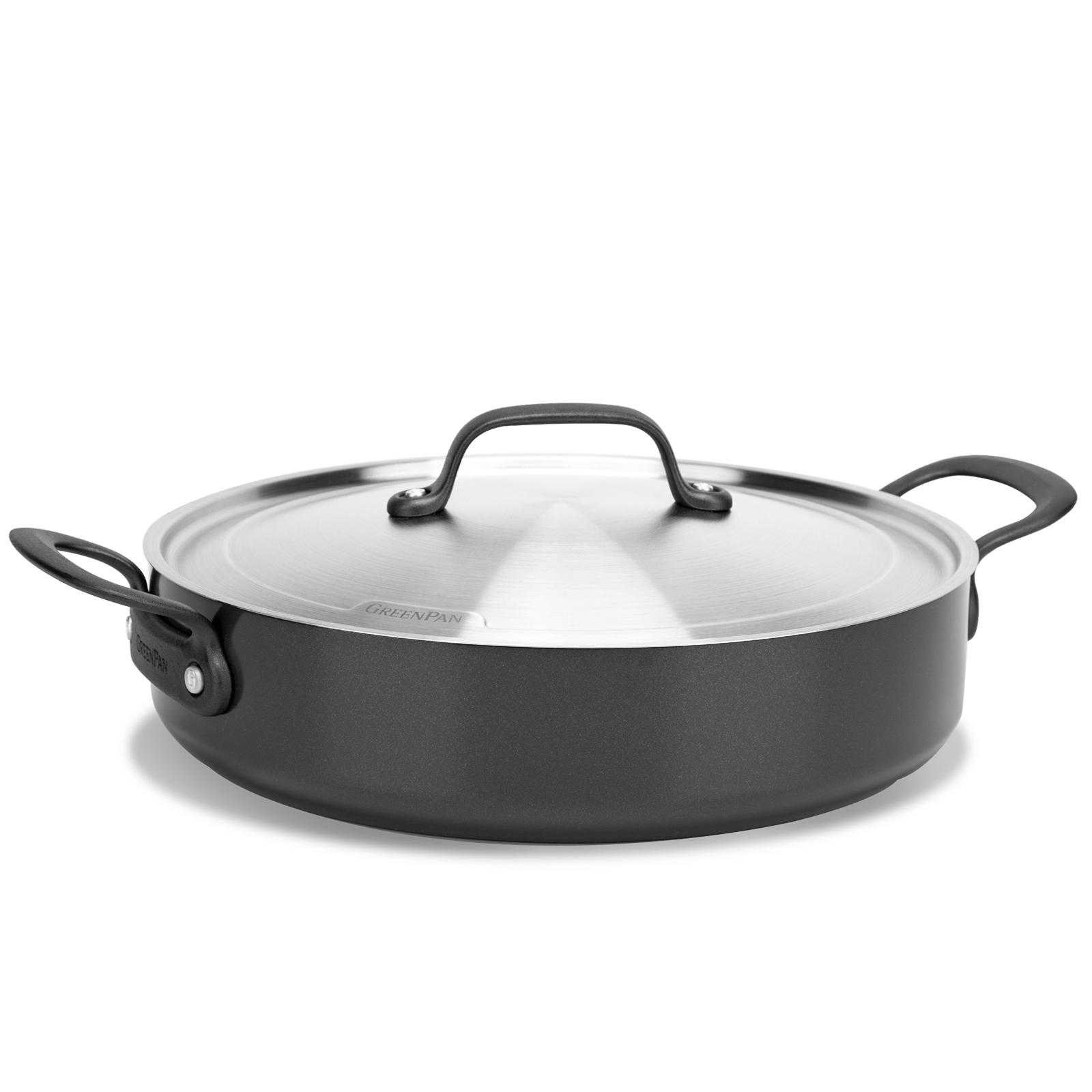 Craft Stoofpan met deksel 30cm zwart