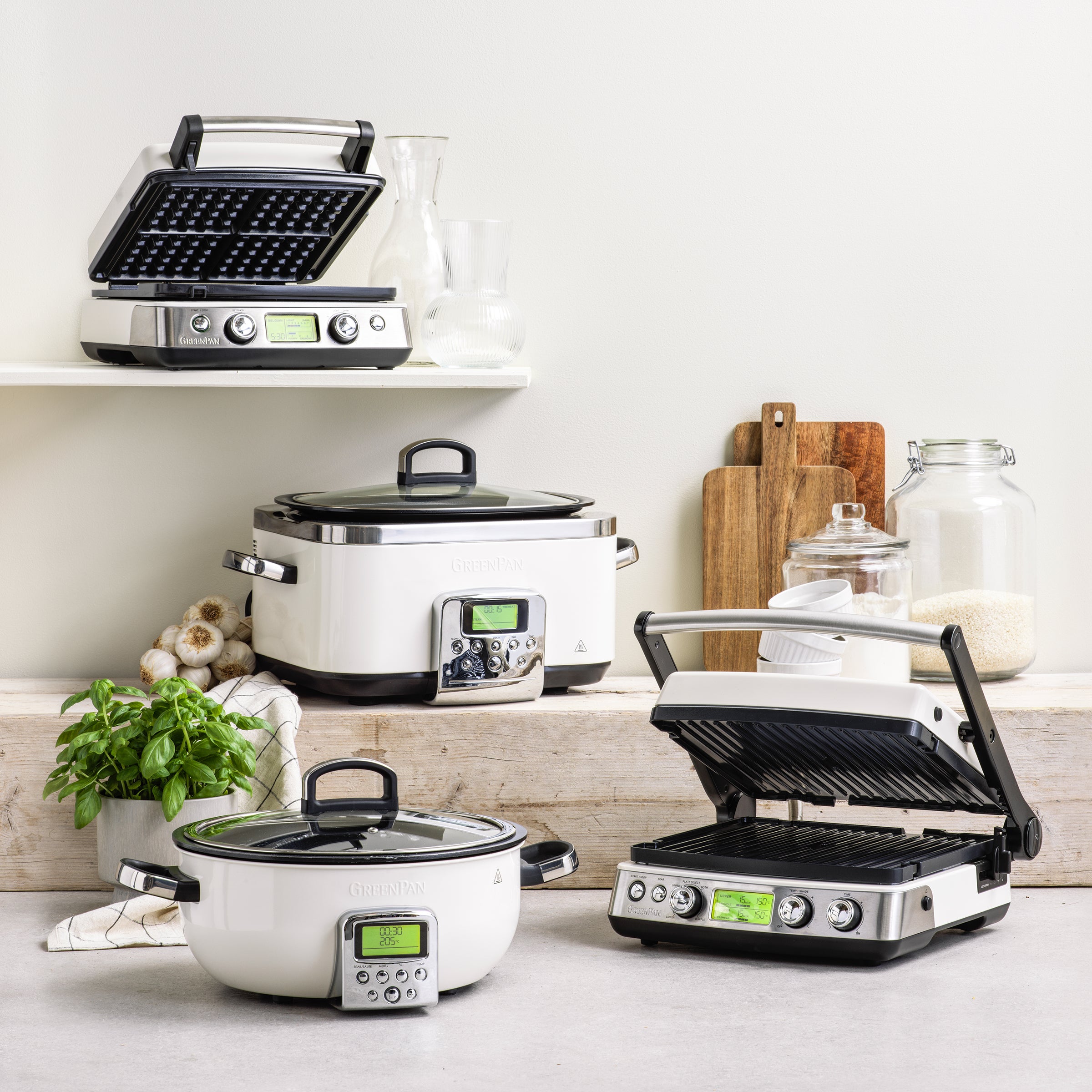 Contactgrill Blue Haze collectie