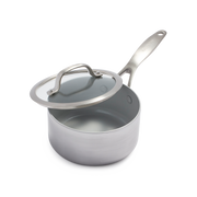 Venice Pro Evershine Steelpan met deksel 16cm zilver