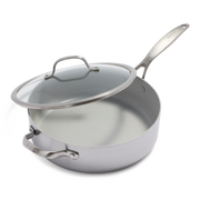 Venice Pro Evershine Stoofpan met deksel 28cm zilver